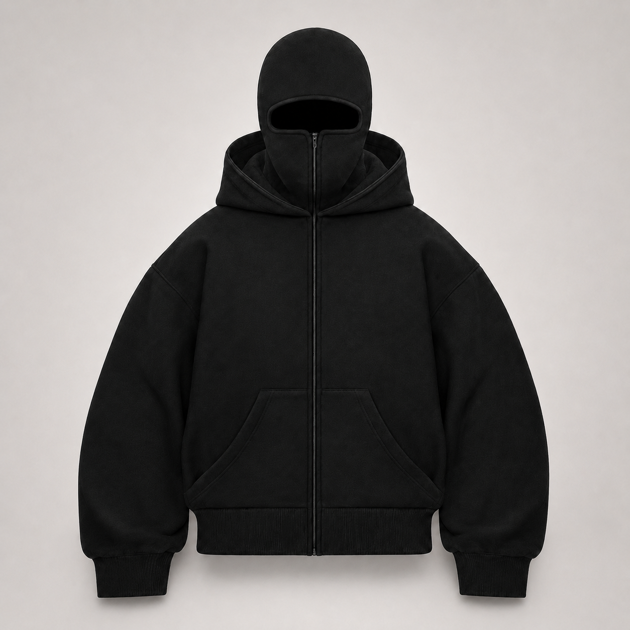Hoodie Motero con Pasamontañas