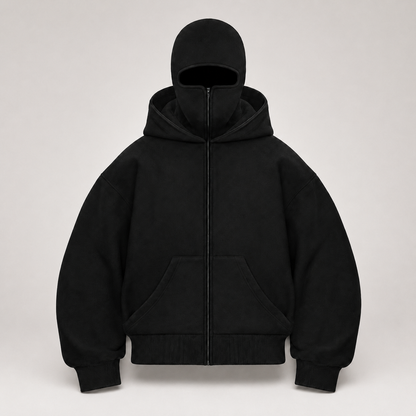 Hoodie Premium con Pasamontañas