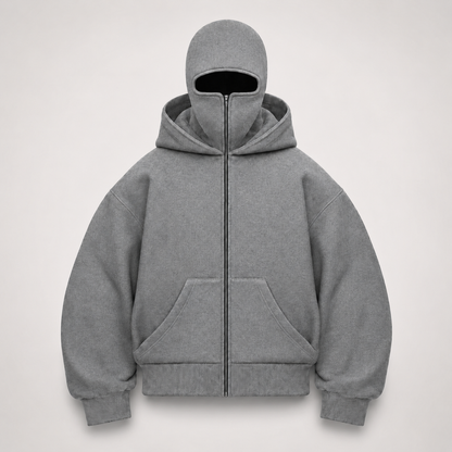 Hoodie Premium con Pasamontañas