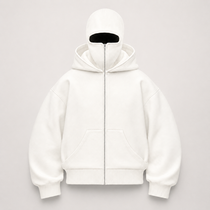 Hoodie Premium con Pasamontañas