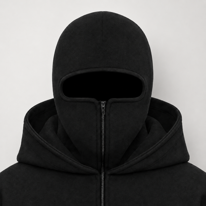 Hoodie Premium con Pasamontañas